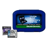 Memory Card Case - DELKIN WEATHER RESISTANT CASE FOR 8 CF/CFAST CARDS - quick order from manufacturerMemory Card Case - DELKIN WEATHER RESISTANT CASE FOR 8 CF/CFAST CARDS - quick order from manufacturer