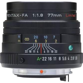 Lenses - Ricoh/Pentax Pentax DSLR Lens 77mm f/1,8 SMC FA - quick order from manufacturer