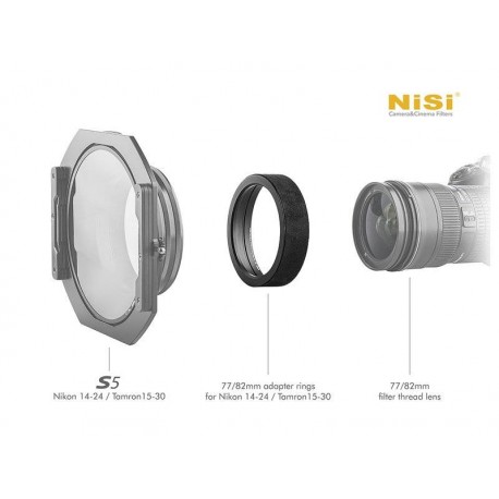 Адаптеры для фильтров - NISI ADAPTER RING FOR S5/S6 HOLDER NIK14-24/TAM15-30 - 77MM ADP 77MM S5 14-24 - быстрый заказ от производителя