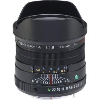 Lenses - Ricoh/Pentax Pentax DSLR Lens 31mm f/1,8 AL Pentax DSLR Lens 31mm f/1.8 AL Black - quick order from manufacturer