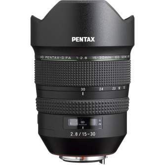 Lenses - Ricoh/Pentax Pentax HD D FA 15-30mm 2,8 ED SDM WR W/Case - quick order from manufacturer