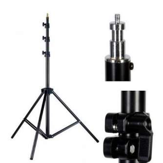 Light Stands - Linkstar Light Stand L-26M, 92-266 cm Compressed Air Cushion - quick order from manufacturer