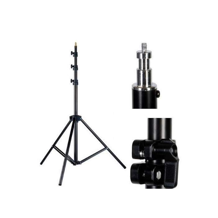 Light Stands - Linkstar Light Stand L-26M, 92-266 cm Compressed Air Cushion - quick order from manufacturer