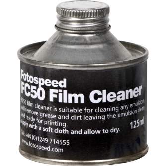 Foto laboratorijai - Fotospeed FC50 Film Cleaner filmiņu tīrītājs 125ml - ātri pasūtīt no ražotāja