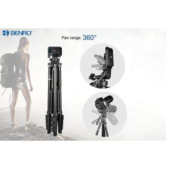 Штативы для фотоаппаратов - Benro T560 statīvs - купить сегодня в магазине и с доставкой
