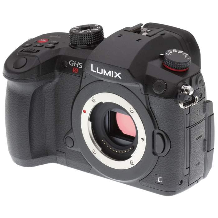 Bezspoguļa kameras - Panasonic GH5s Lumix Mirrorless Micro Four Thirds DC-GH5S - ātri pasūtīt no ražotāja