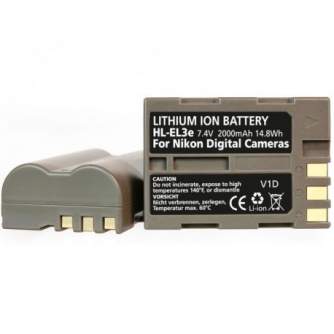 Kameru akumulatori - HÄHNEL DK baterija Nikon HL-EL3e - ātri pasūtīt no ražotāja