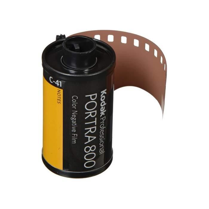 Photo films - Kodak Portra 800 35mm 36 exposures high-speed color negative film - quick order from manufacturer