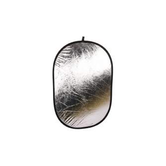 Foldable Reflectors - Linkstar Reflector 2 in 1 R-100150SW Silver/White 100x150 cm - quick order from manufacturer