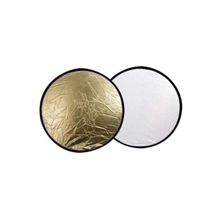 Foldable Reflectors - Linkstar reflector 30cm 2in1, golden/silver (R-30GS) - buy today in store and with delivery