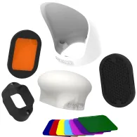 Piederumi kameru zibspuldzēm - MagMod Professional Kit - ātri pasūtīt no ražotājaPiederumi kameru zibspuldzēm - MagMod Professional Kit - ātri pasūtīt no ražotāja