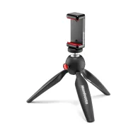 Mobile Phones Tripods - PIXI Mini Tripod Black with Universal Smartphone Clamp Manfrotto MKPIXICLAMP-BK - quick order from manufacturerMobile Phones Tripods - PIXI Mini Tripod Black with Universal Smartphone Clamp Manfrotto MKPIXICLAMP-BK - quick order from manufacturer