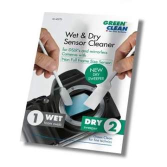 Cleaning Products - Green Clean sensor cleaning kit Wet Foam Swab & Dry Sweeper (SC-6070) - buy today in store and with delivery