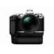 Bezspoguļa kameras - Olympus E-M5II 1240 Kit slv/blk + HLD-8 Power Battery Holder + BLN-1 Battery - ātri pasūtīt no ražotāja