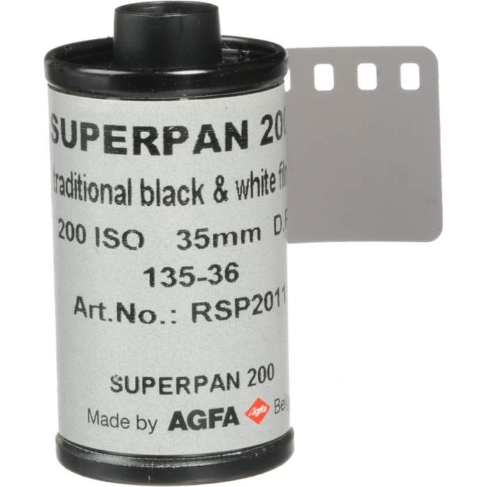 Photo films - Rollei Superpan 200 35mm 36 exposures - quick order from manufacturer