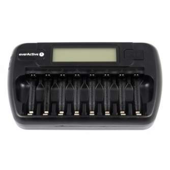 Baterijas, akumulatori un lādētāji - everActive NC-800 AA/AAA lādētājs - ātri pasūtīt no ražotāja