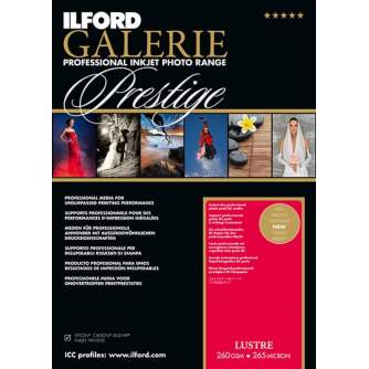 Photo paper for printing - ILFORD GALERIE PRESTIGE LUSTRE 260G 10X15 100 SH, - quick order from manufacturer