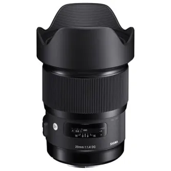 Mirrorless Lenses - Sigma 20mm F1.4 DG HSM Sony E-mount [ART] - quick order from manufacturer