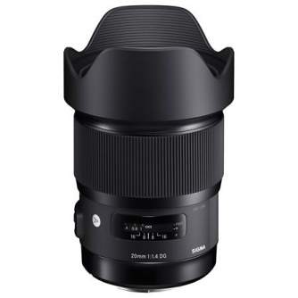 Lenses - Sigma 20mm F1.4 DG HSM Sony E-mount [ART] - quick order from manufacturer