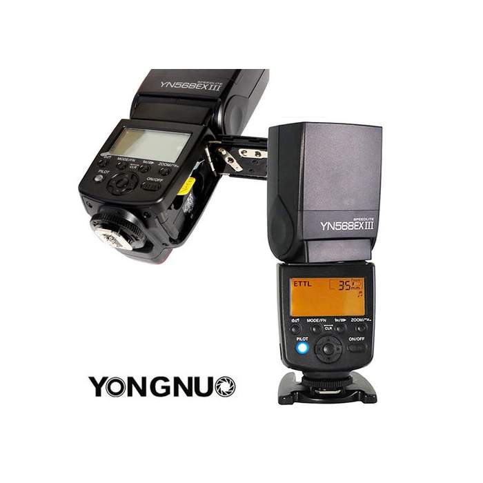 Kameras zibspuldzes - Yongnuo YN-568EX III zibspuldze Nikon - perc šodien veikalā un ar piegādi