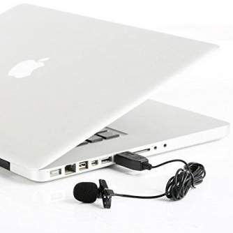 Mikrofoni - Saramonic USB Lavalier Clip-on Microphone ULM10 for PC en Mac - ātri pasūtīt no ražotāja