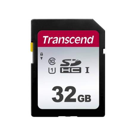 Atmiņas kartes - TRANSCEND SILVER 300S SD UHS-I U3 (V30) R95/W45 32GB - perc šodien veikalā un ar piegādi