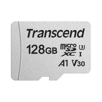 Memory Cards - TRANSCEND SILVER 300S MICROSD NO ADP (V30) R95/W45 128GB - quick order from manufacturer