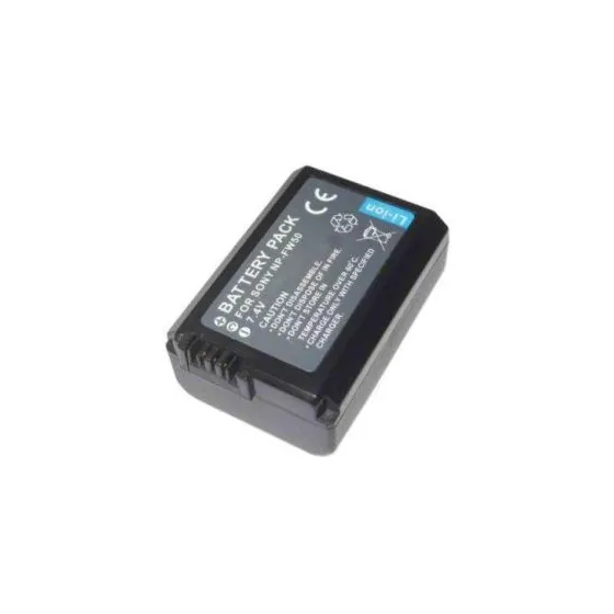 Battery NP-FW50 1080mAh 7.2V for Sony DSLR A33 A55 NEX-3 NEX-5, fotokameras akumulators10