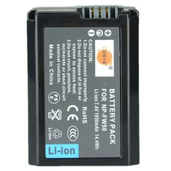 Kameru akumulatori - Аккумулятор NP-FW50 1080mAh 7.2V для Sony DSLR A33 A55 NEX-3 NEX-5, аккумуляторы для камер10 - купить сегод