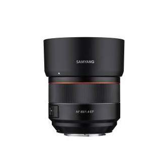 Объективы - Samyang AF 85mm F1.4 EF Vollformat Autofokus for Canon EF - быстрый заказ от производителя