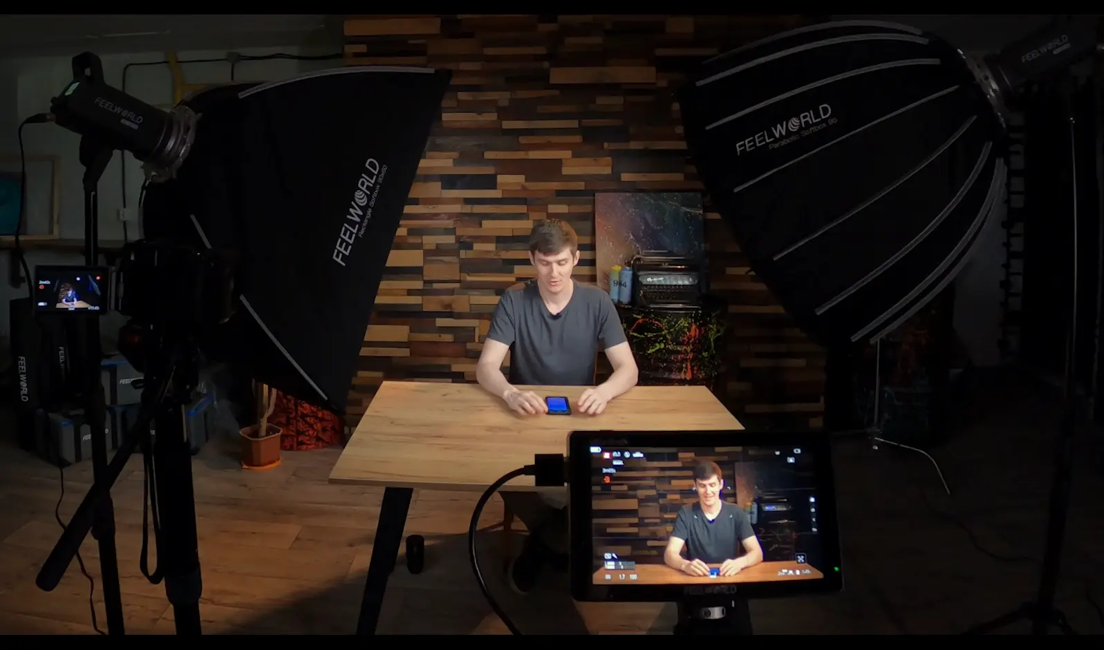 Apgaismojums YouTube filmēšanai