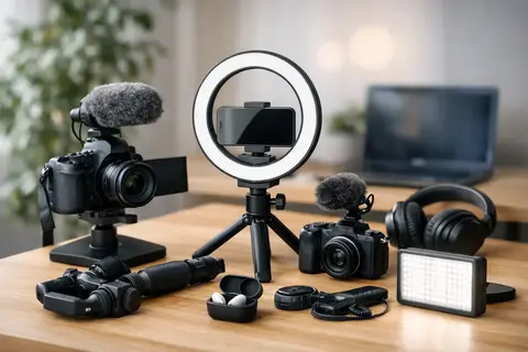 Sociālo tīklu video aprīkojuma piemērs