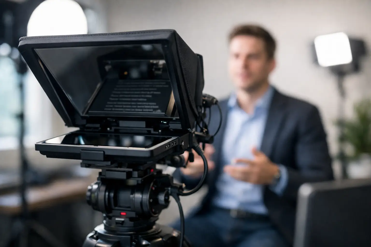 Teleprompteri video ierakstiem - kā izvēlēties