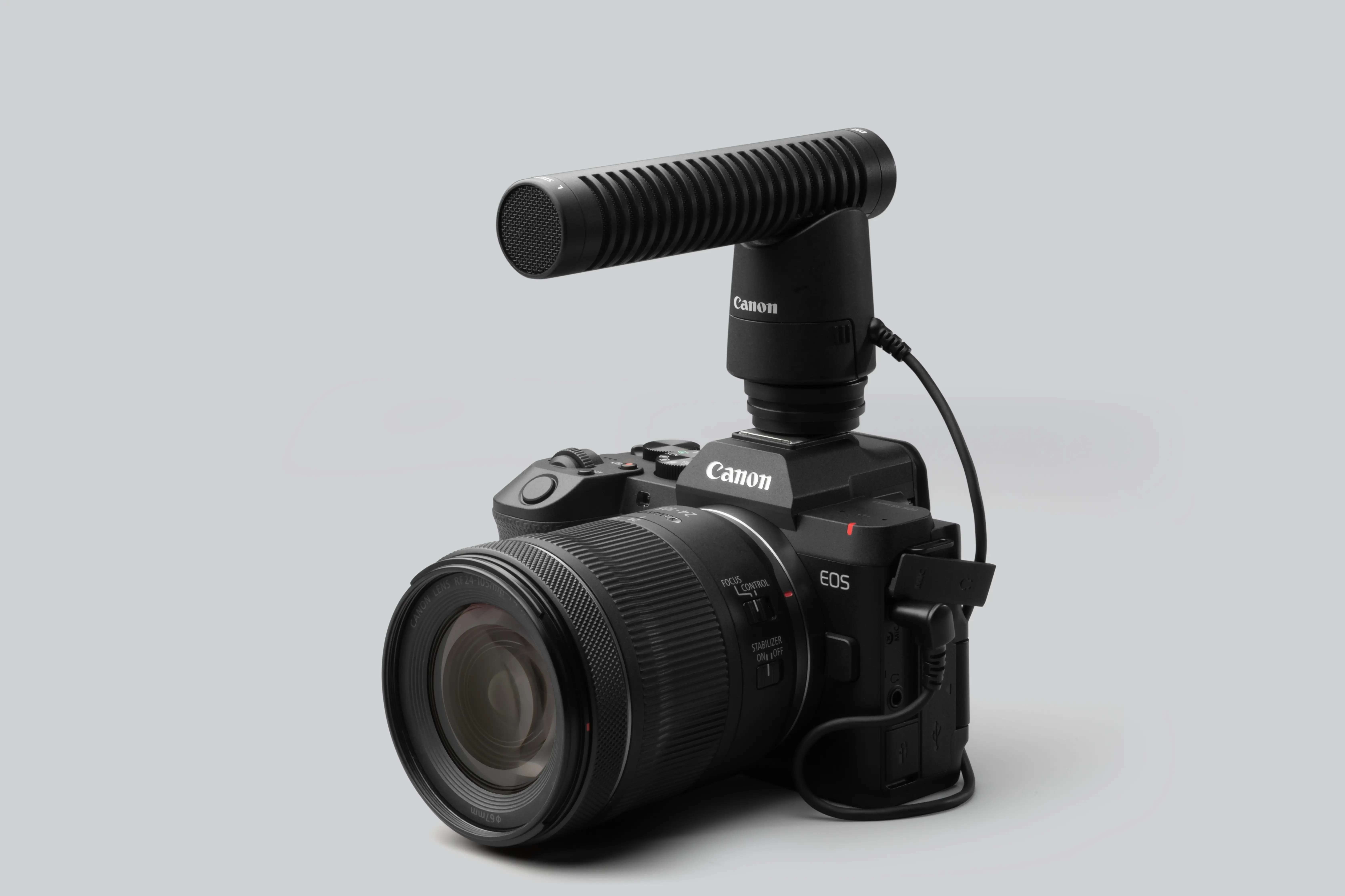 Canon EOS R8 Mark II ar DM-E1