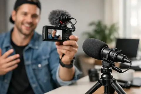 Kā izvēlēties mikrofonu vlogam pareizi