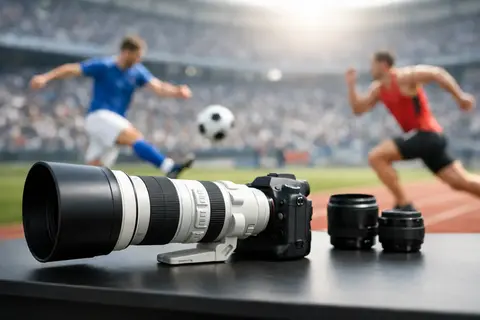 Kā izvēlēties teleobjektīvu sportam