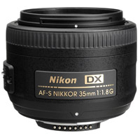 Nikon AF-S 35mm F/1.8G DX noma