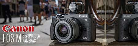 CANON EOS M bezspoguļa kameras
