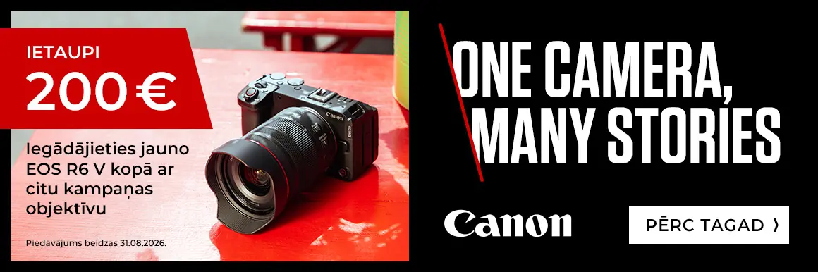 Canon R6V + lens