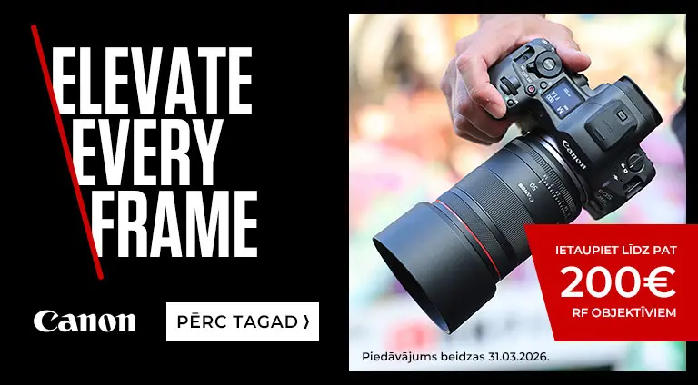 Elevate every frame Canon