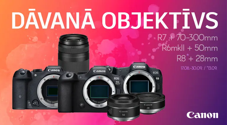 Canon R7/8/6II lens bundles
