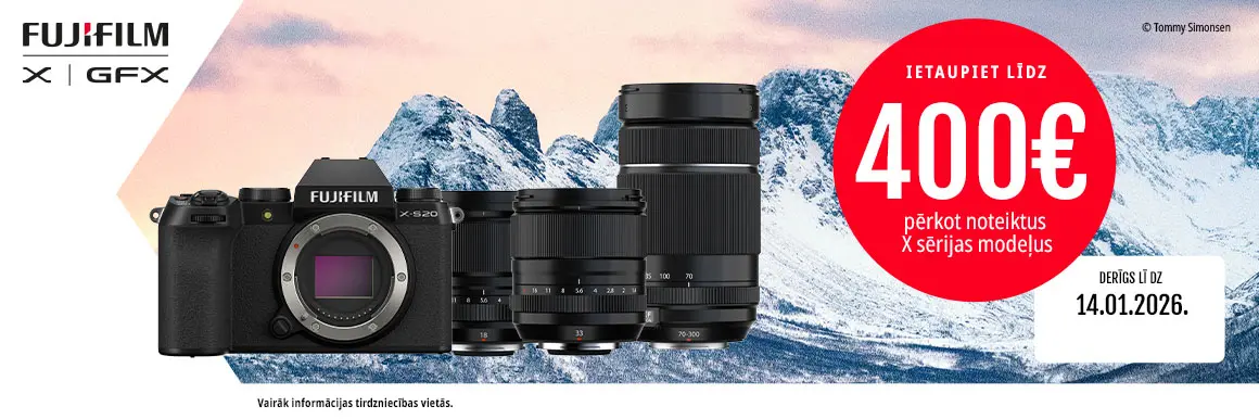 Fujifilm ziema 2025
