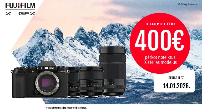 Fujifilm ziema 2025