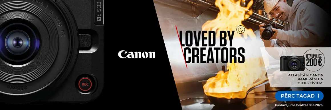 Canon Loved by creators