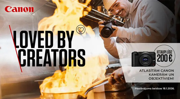 Canon Loved by creators