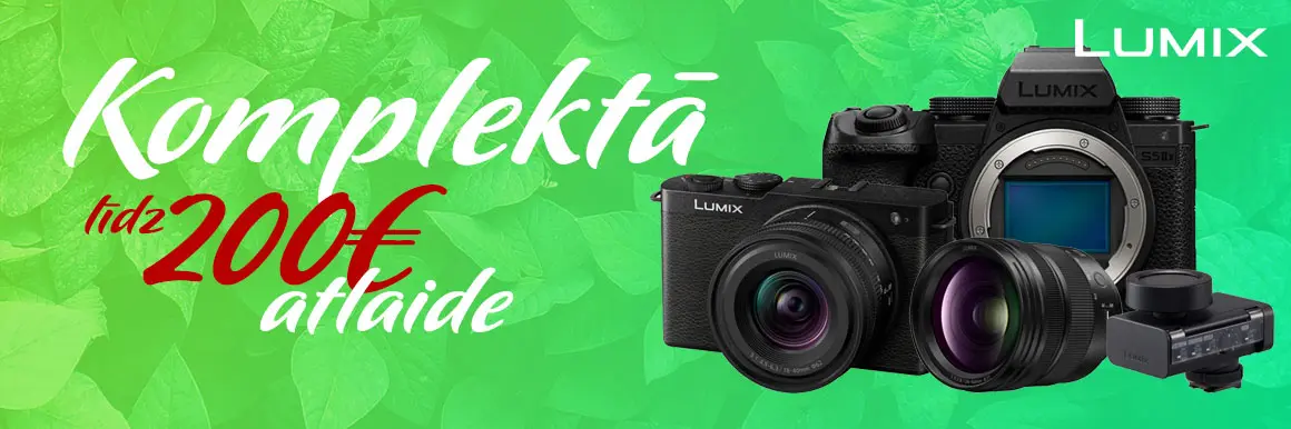 Panasonic lens+mic+camera