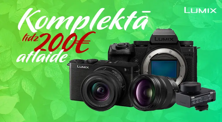 Panasonic lens+mic+camera