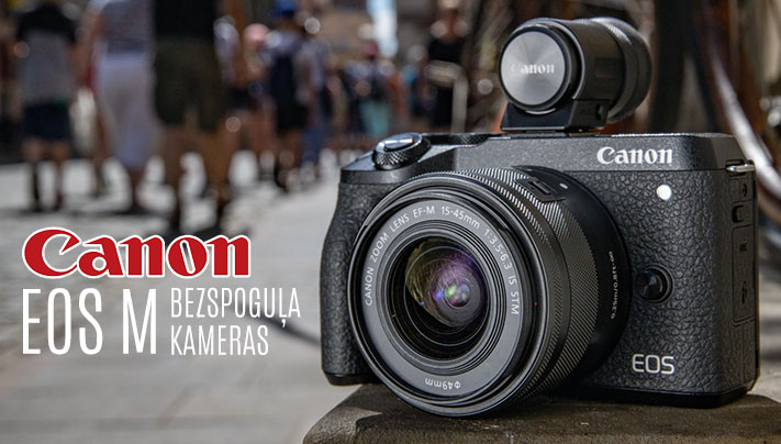 Canon M bezspoguļa kameras